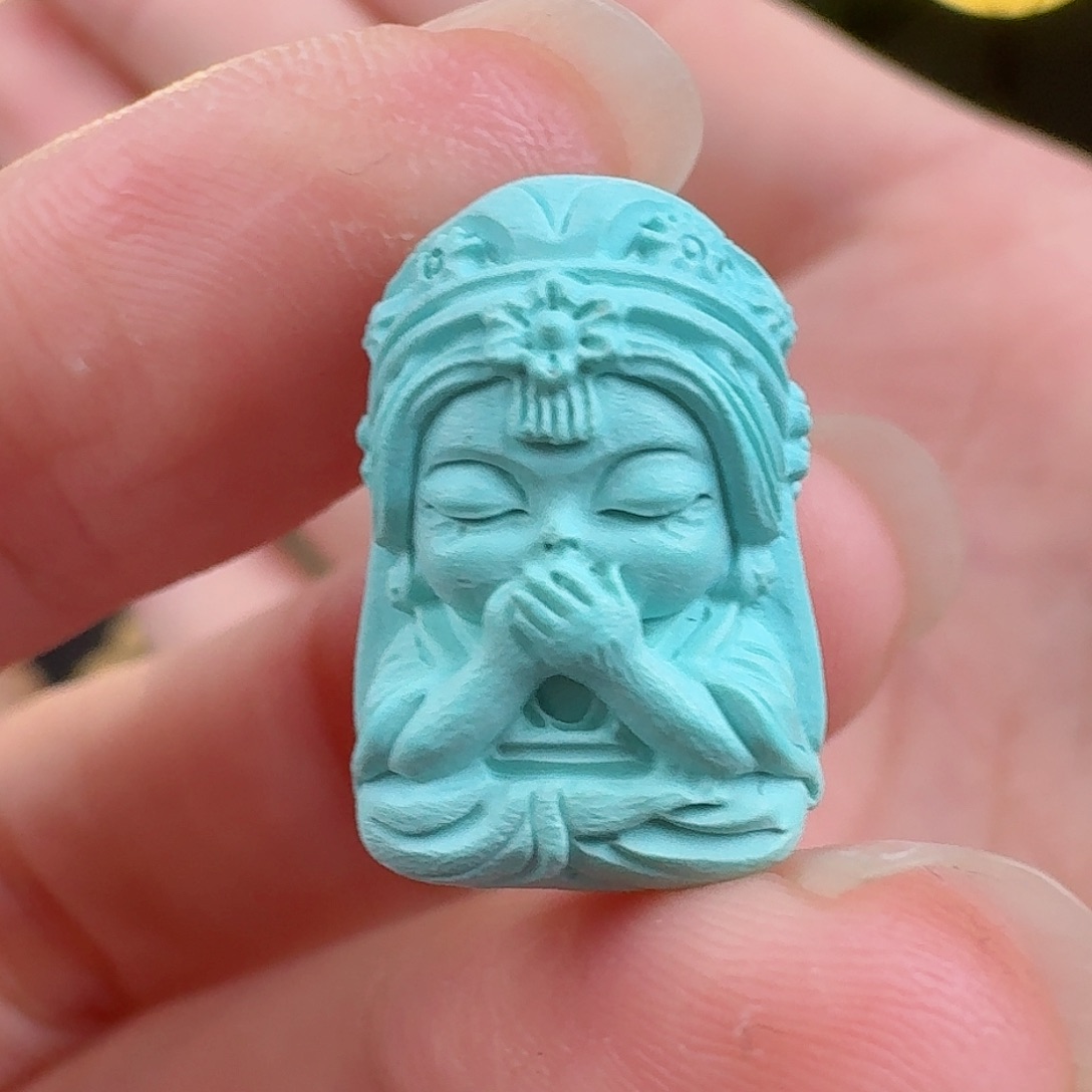 绿松石珠宝奇石未镶嵌