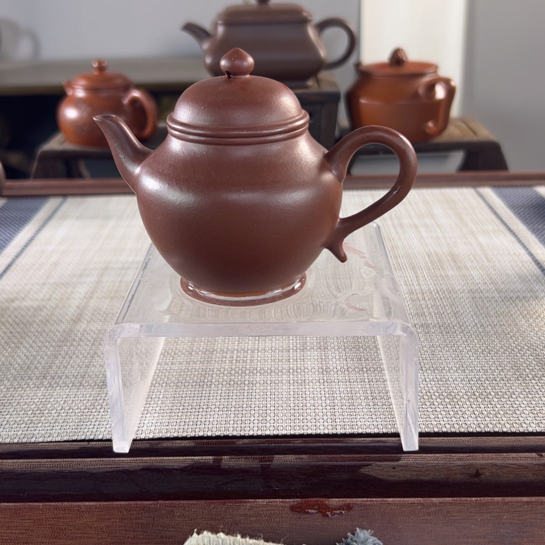 紫砂宜兴紫砂 微瑕茶壶