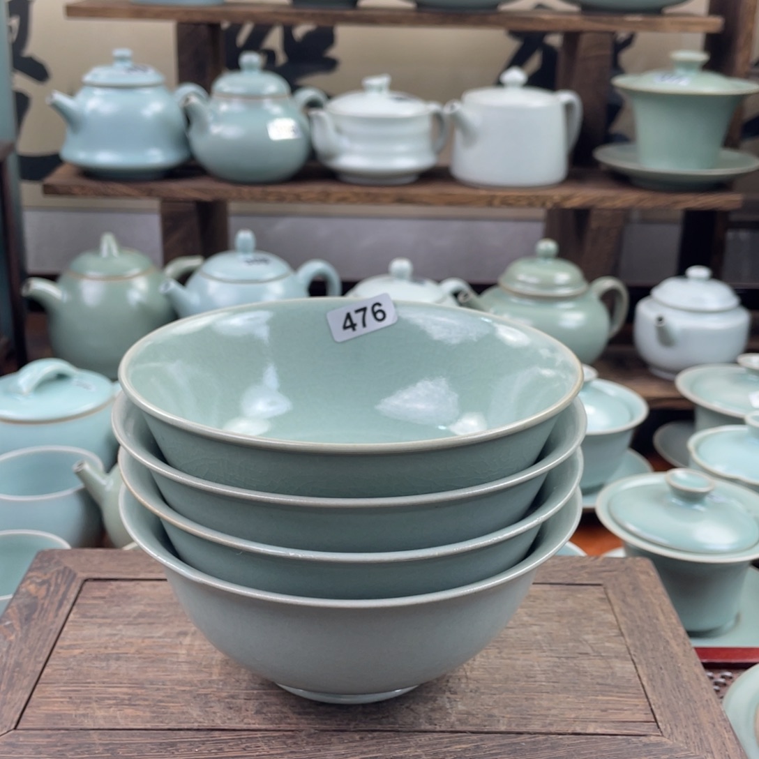 一***东陶微瑕柴烧碗476号4个碗……$