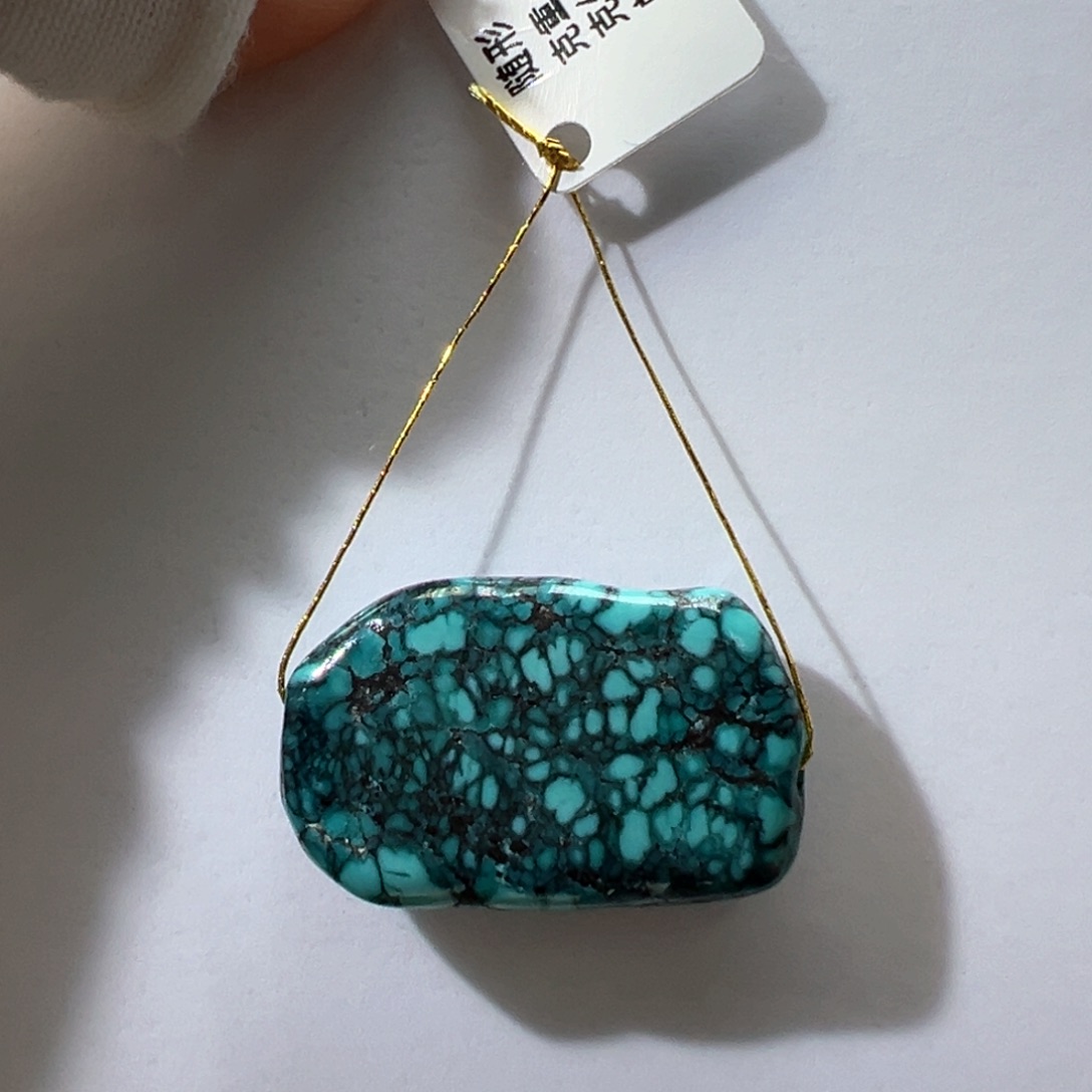 绿松石未镶嵌挂件