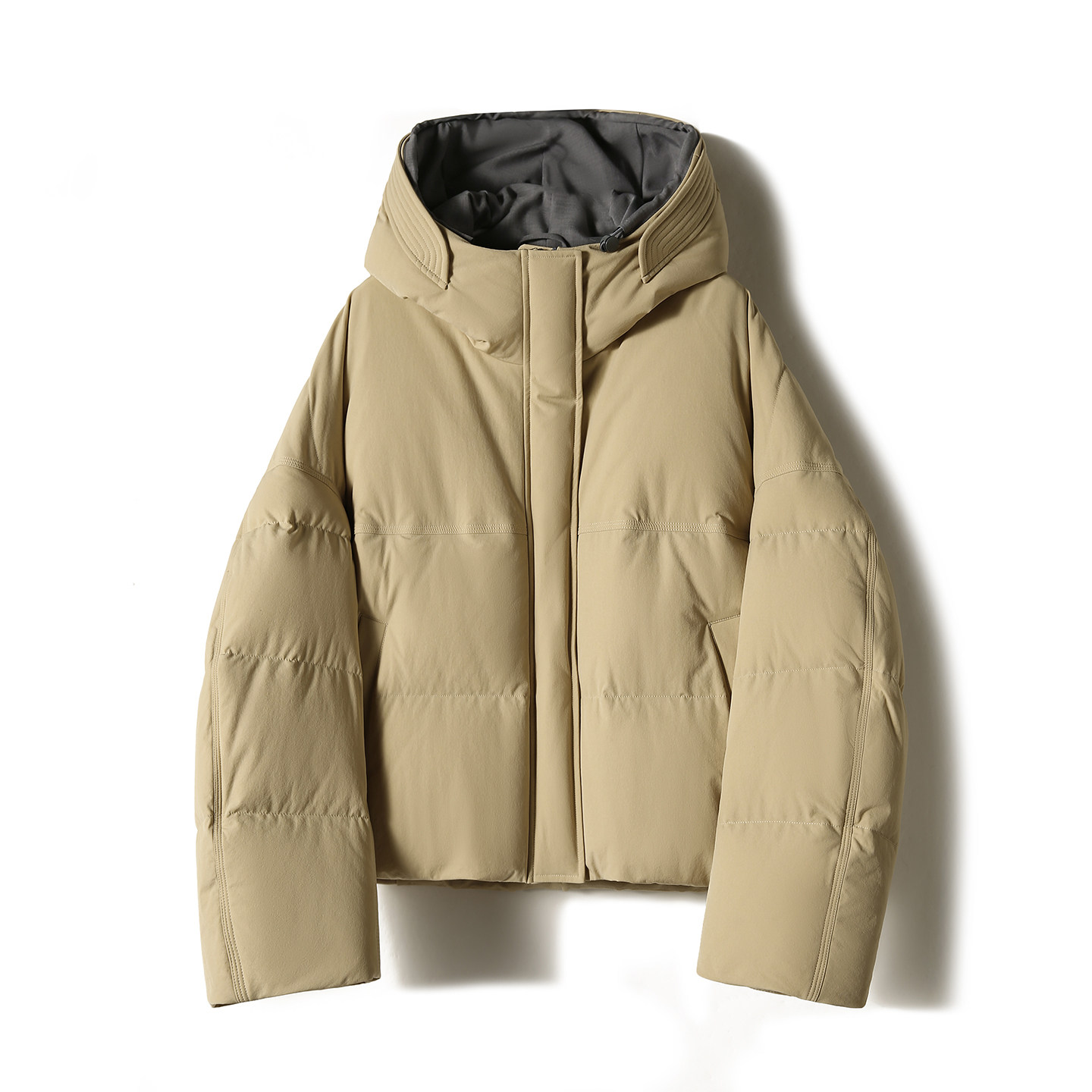 【九月木兮】奶黄包"鹅绒服_可溯源安心95绒连帽羽绒服S82732YRAVG