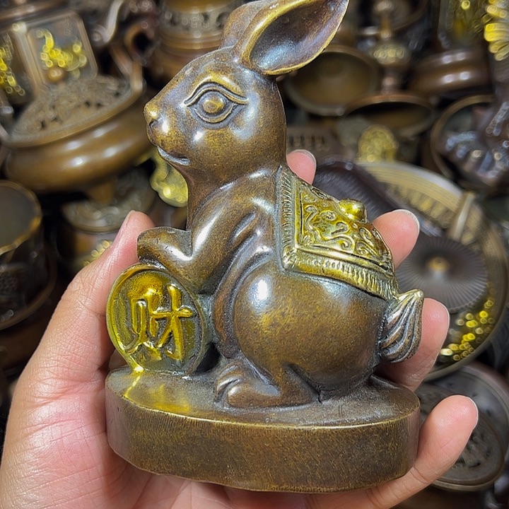 铜器客厅装饰摆件 