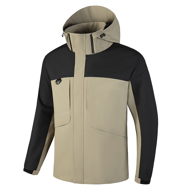 Dese/個色春秋款男士冲锋衣运动户外休闲防水防风软壳