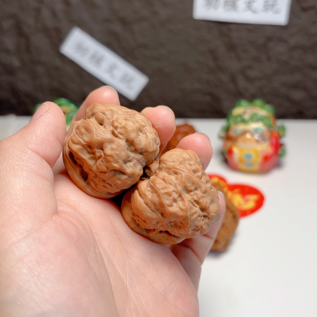 文玩核桃把件一**安蛤蟆头