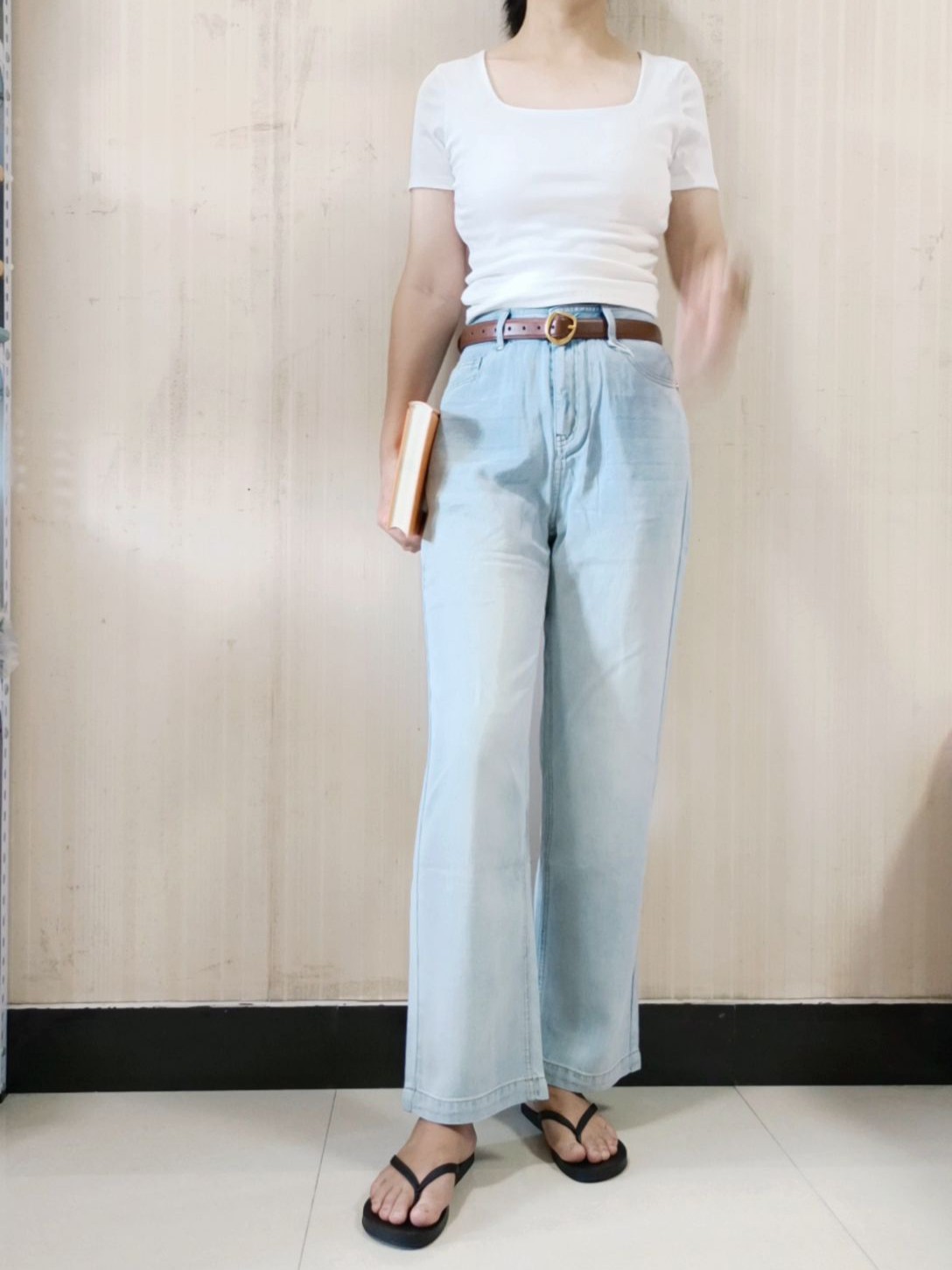 【XF火火】· 浅蓝 · 100%天丝莱赛尔 · 直筒软牛仔裤女2025秋季爆款