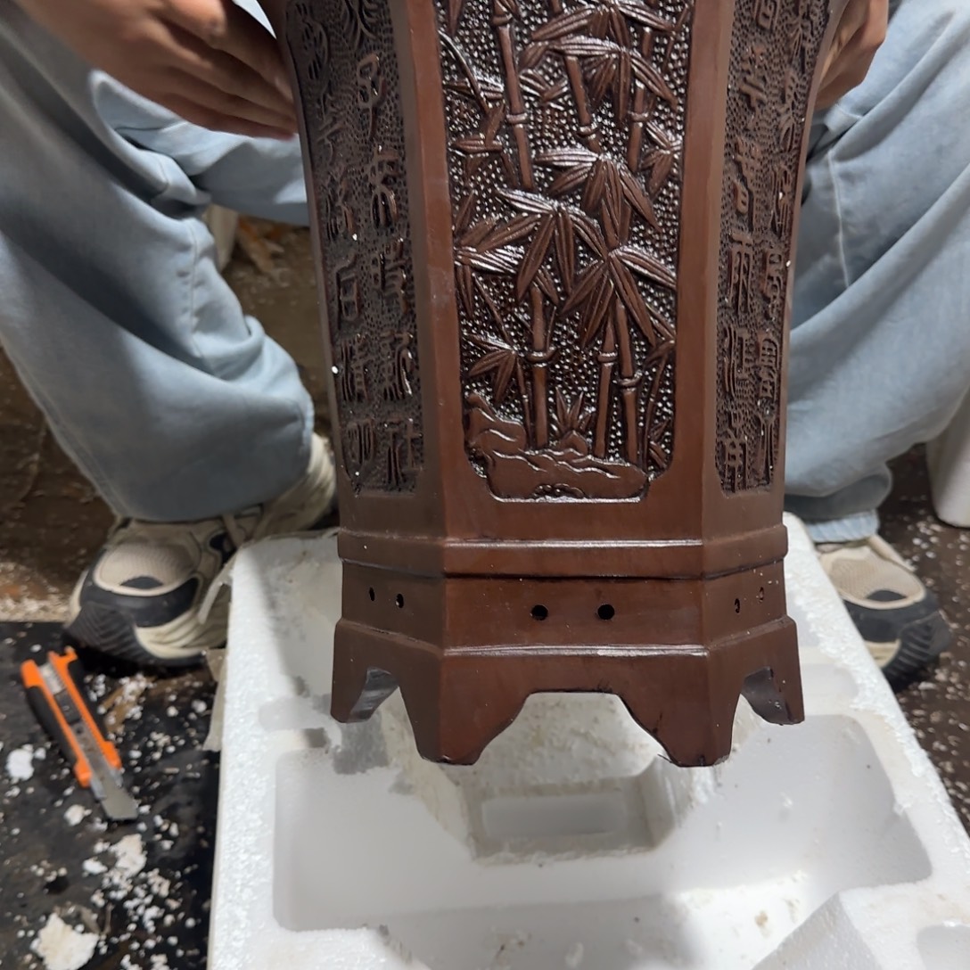 紫砂花盆口径23.30口径