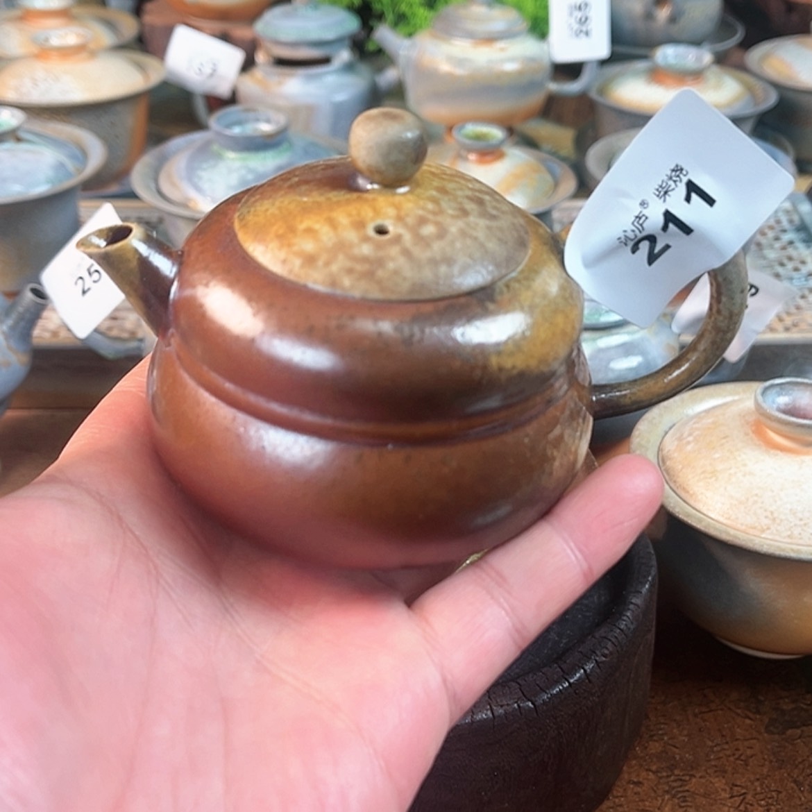 【闪购商品】沁庐柴窑古法柴烧手工茶具