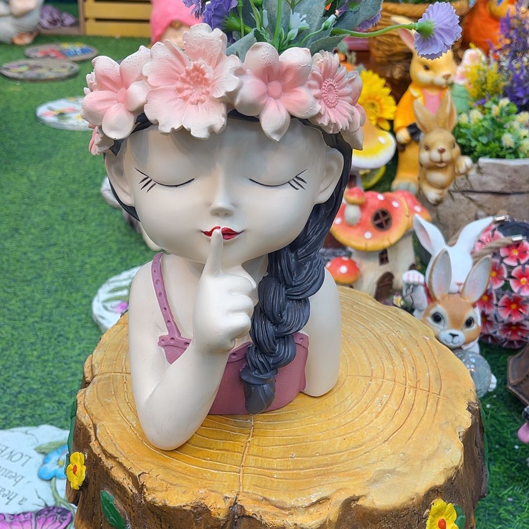 红陶花园庭院摆件