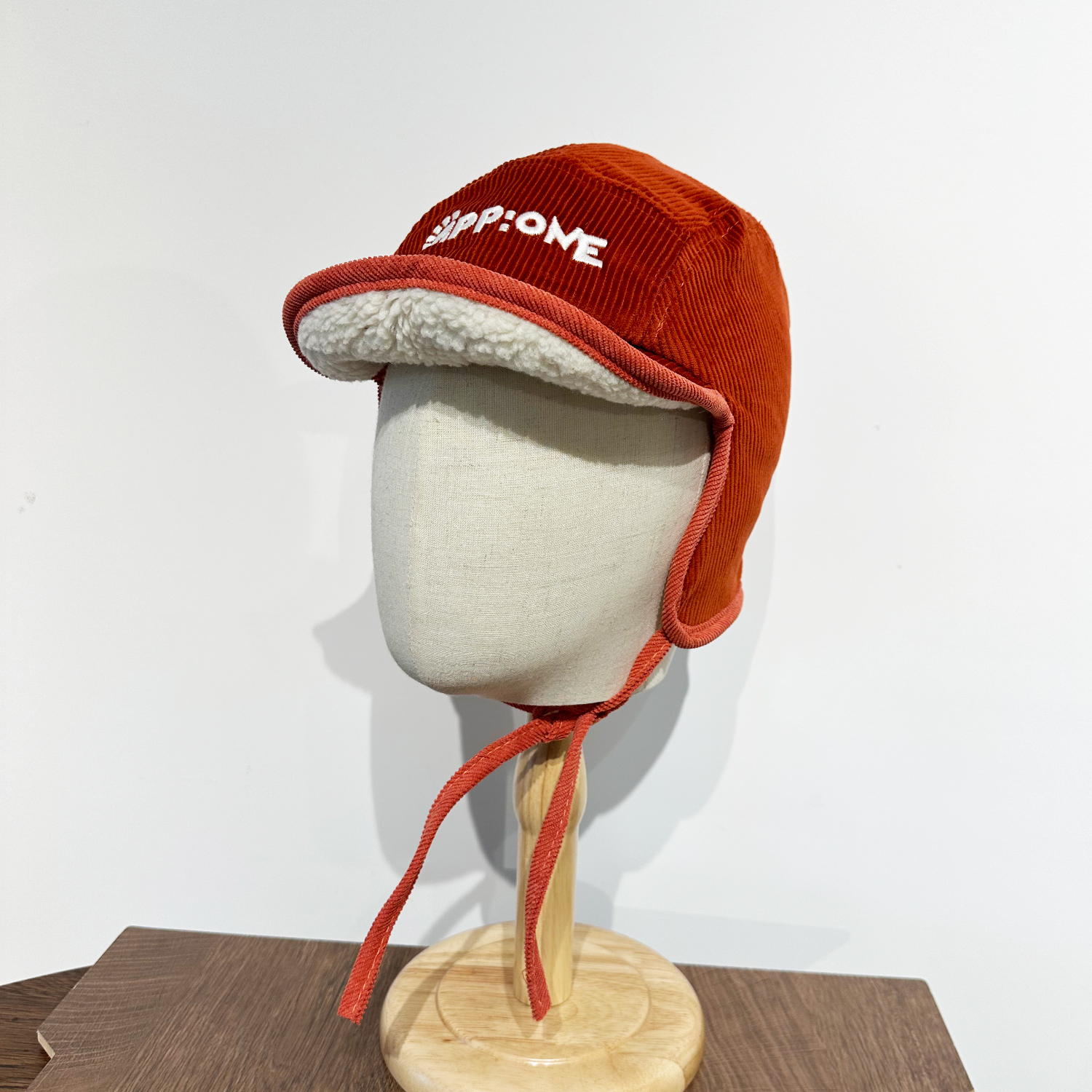 复古灯芯绒保暖护耳雷锋帽男女加绒加厚秋冬防风百搭日系飞行员帽