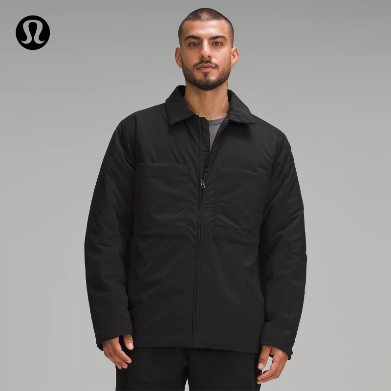 Insulated Utility男士带夹层衬衫式外套防风丨lululemon LM4ANYS