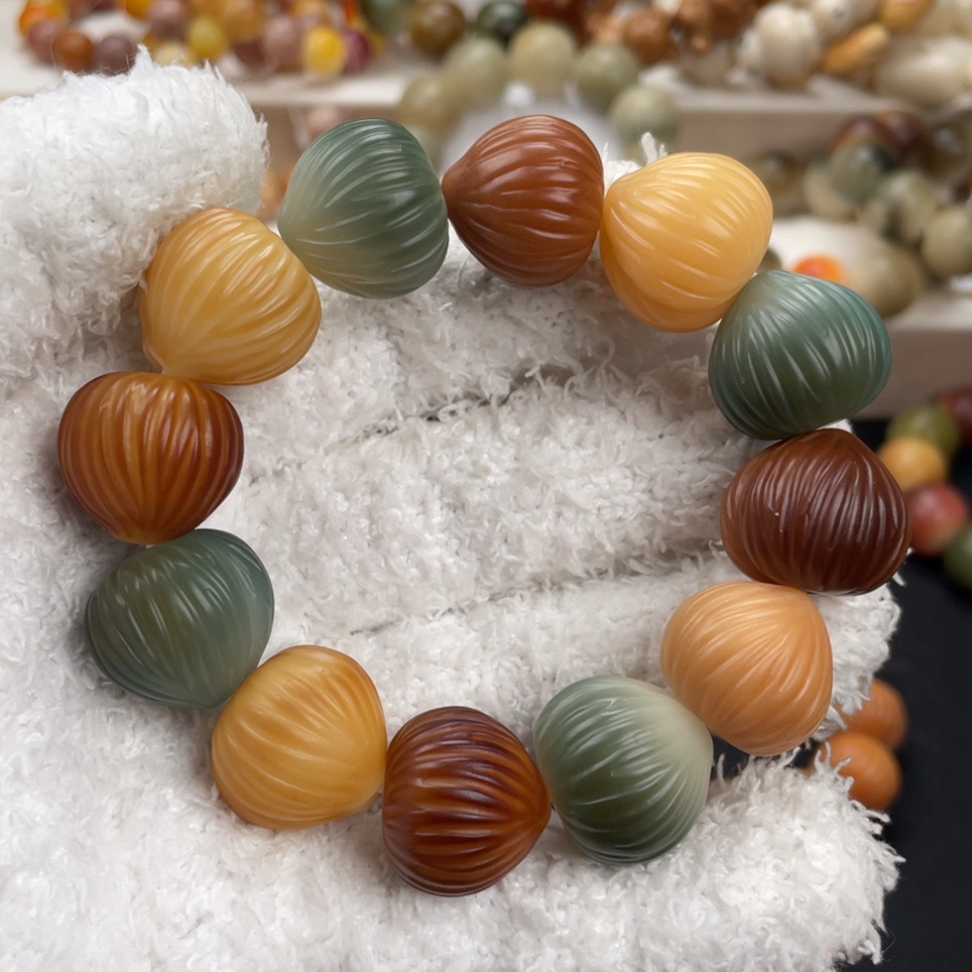 *****菩提根/象牙果吊坠卡21.5拉丝桃通货