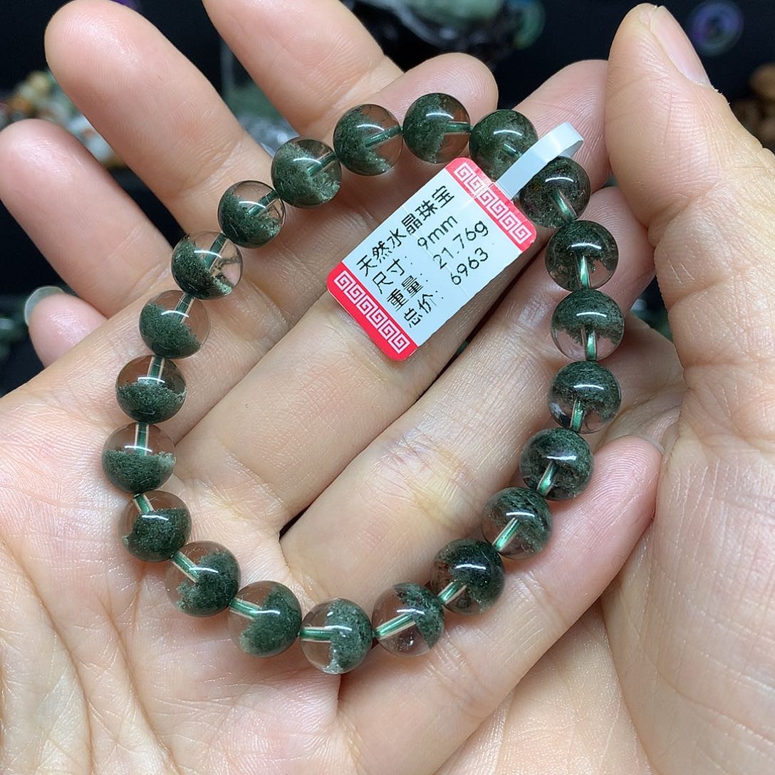 水晶手串未镶嵌天然水晶