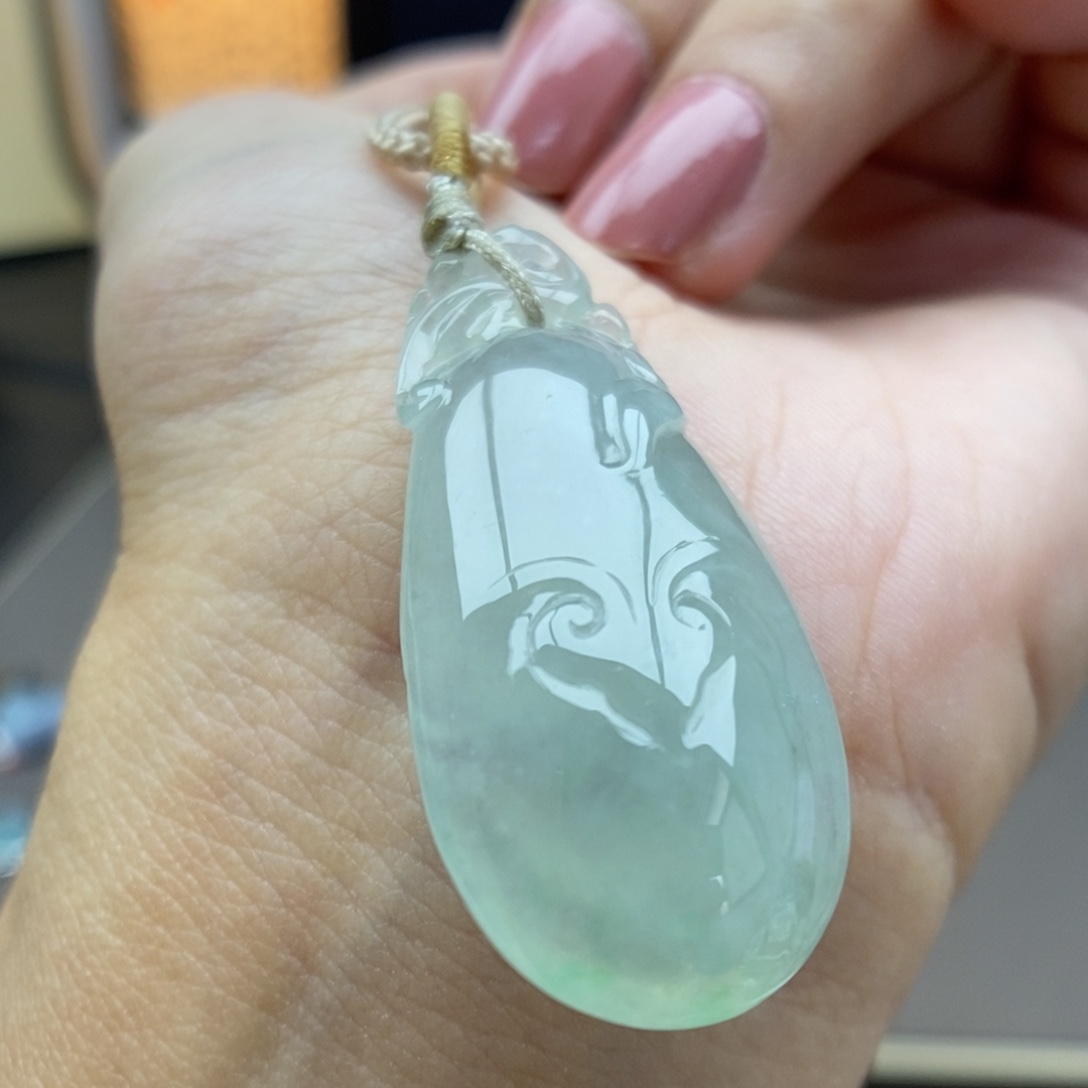 翡翠未镶嵌颈饰吊坠14