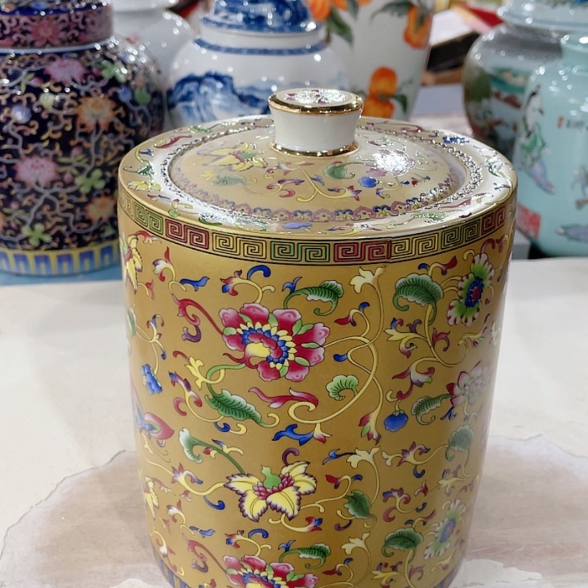 【闪购商品】罐陶瓷茶叶罐密封罐