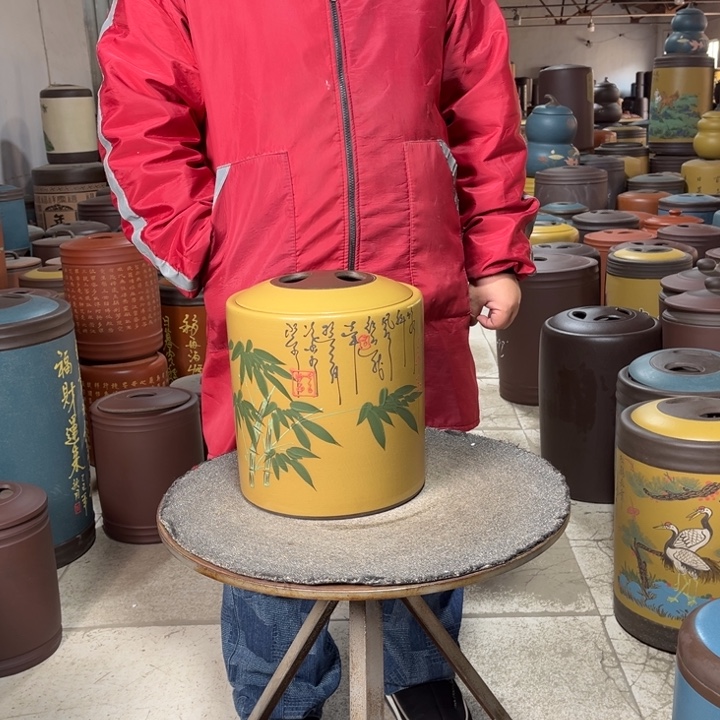 紫砂茶叶罐茶叶罐