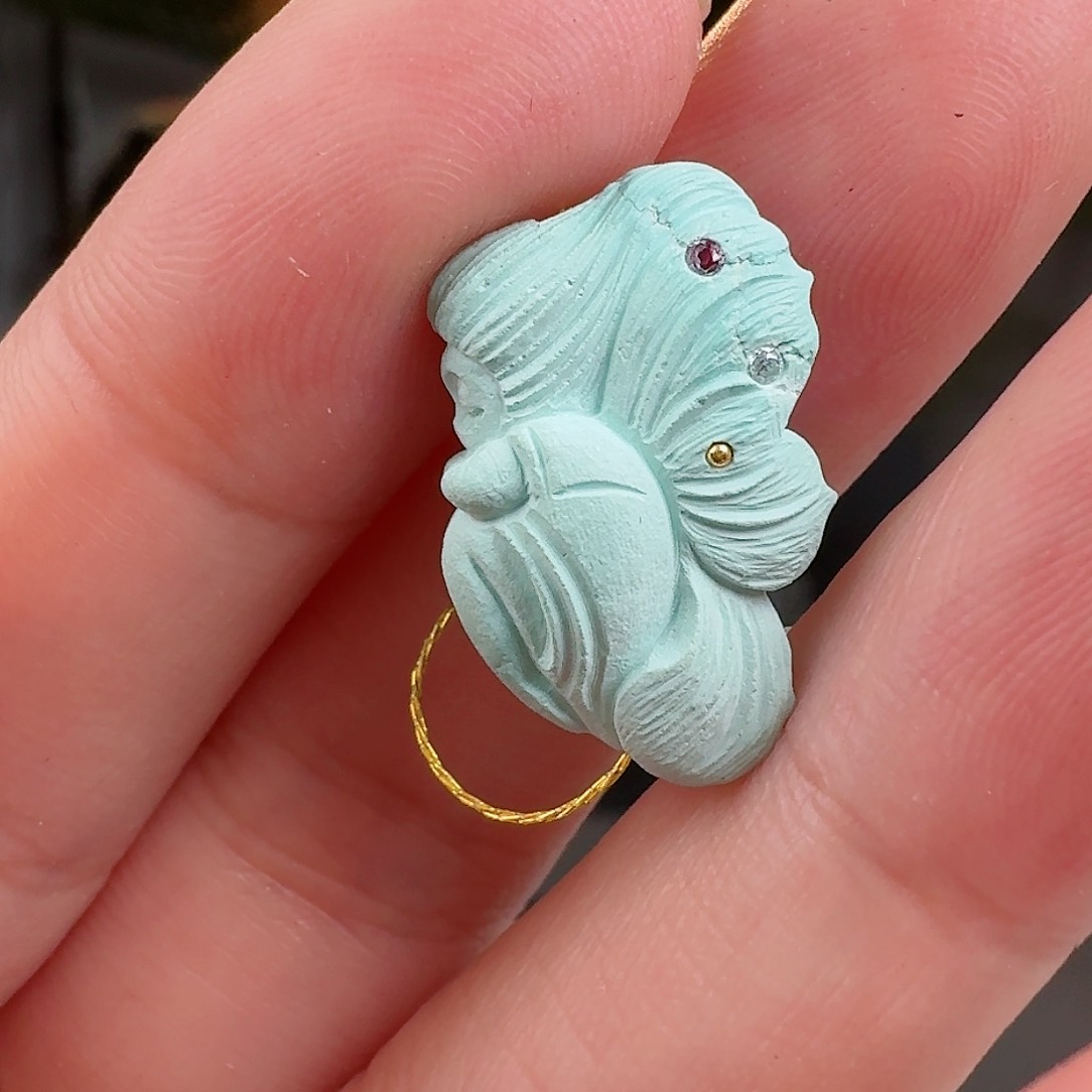 绿松石珠宝奇石未镶嵌