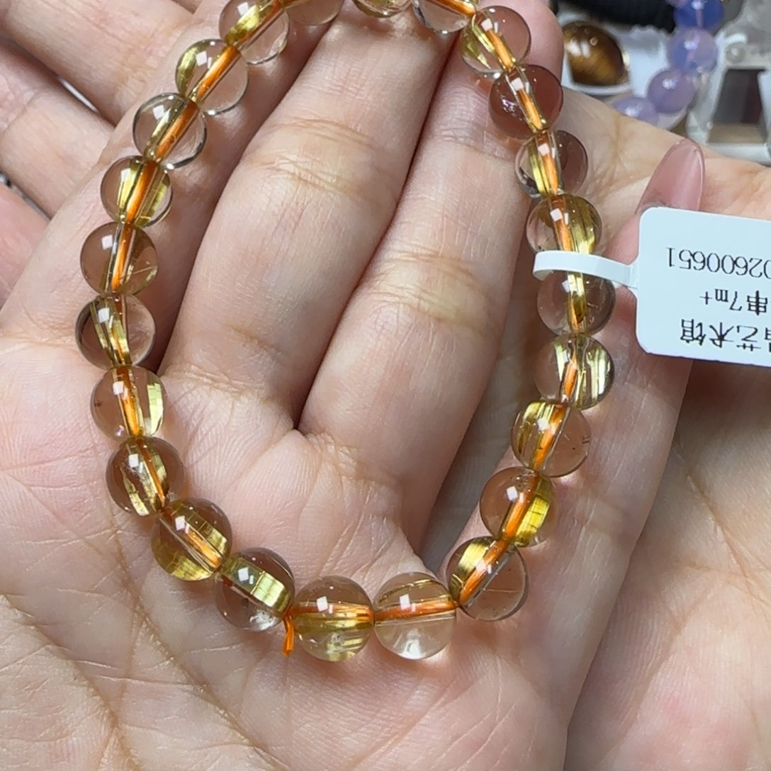 水晶手链未镶嵌X27208成