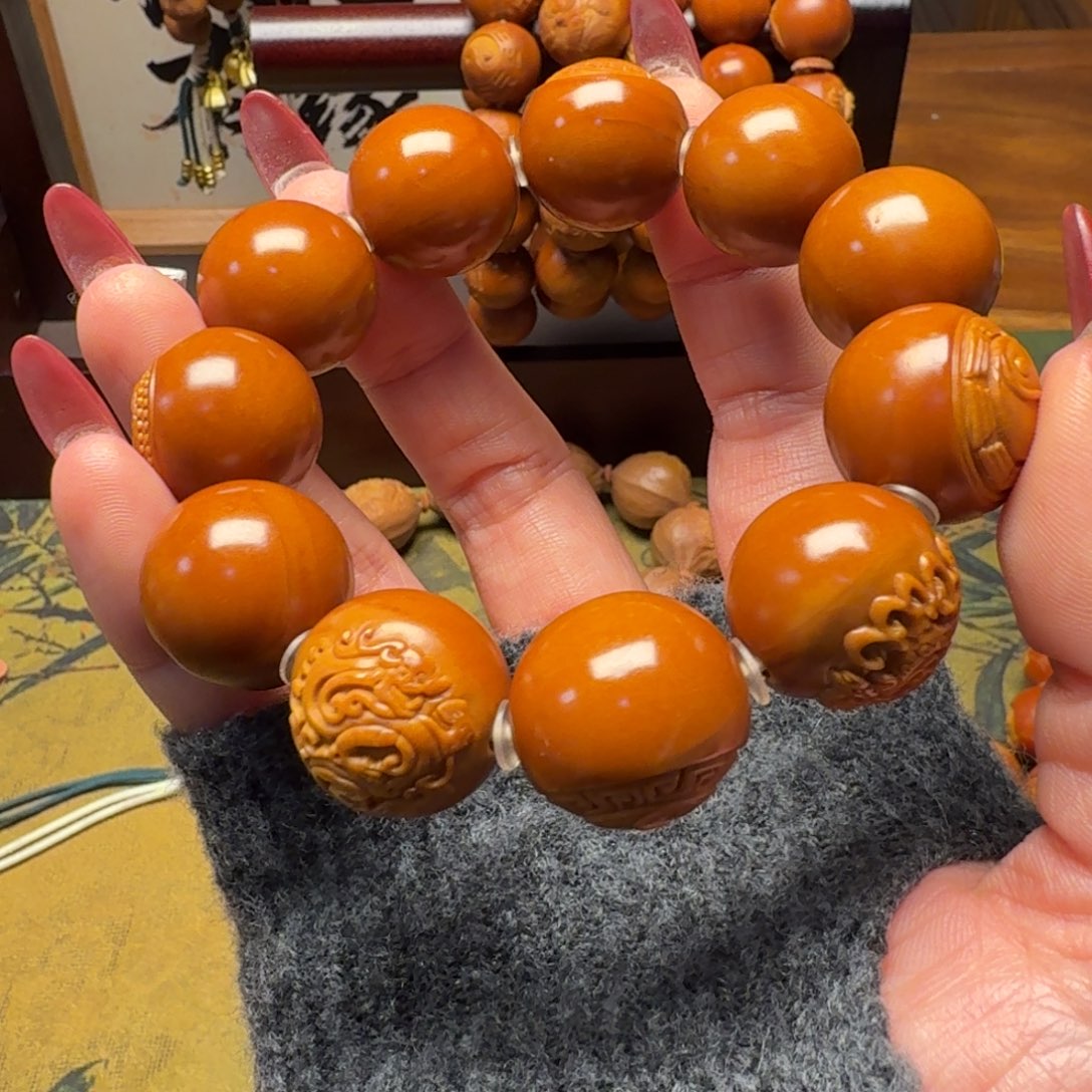 果***️手串橄榄核2.0➕四象八卦福利
