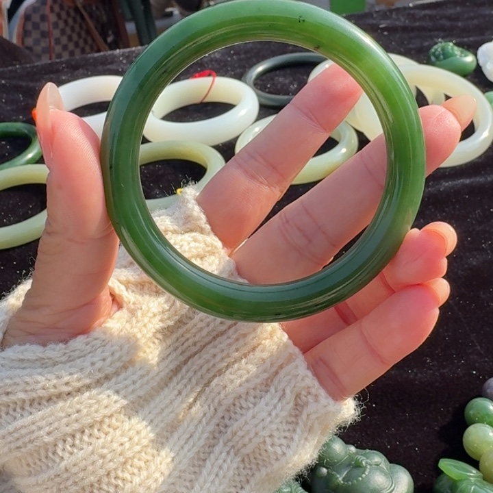 和田玉未镶嵌颈饰56