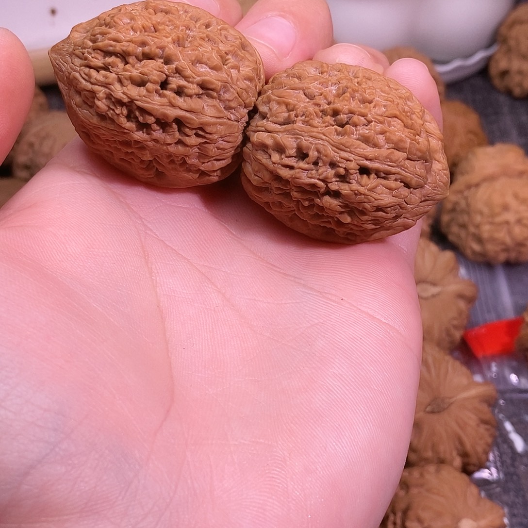 美***活文玩核桃把件大蒜头35