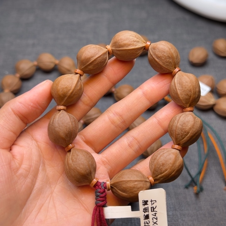 钢***儿手串/手链橄榄核梅林铁核1924尺寸