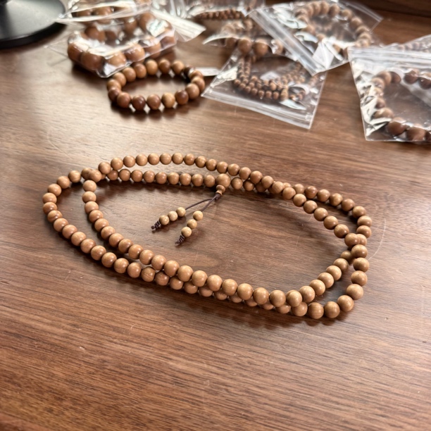 非金属木质手链 印度老山檀香手串木珠