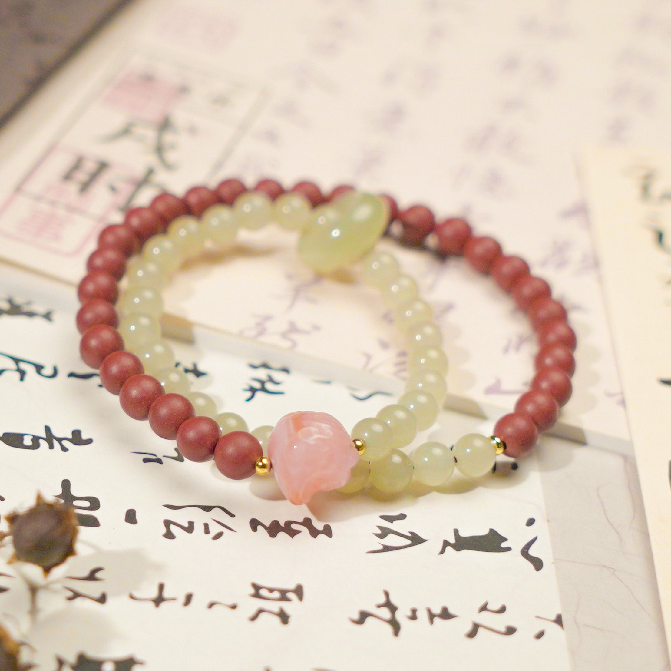 【花蕊夫人】古法合香-6mm双圈-直播间专用-髤饰-hx88A