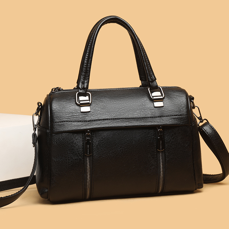 正 8019 黑色 高品质女包（长30宽 16高19cm)