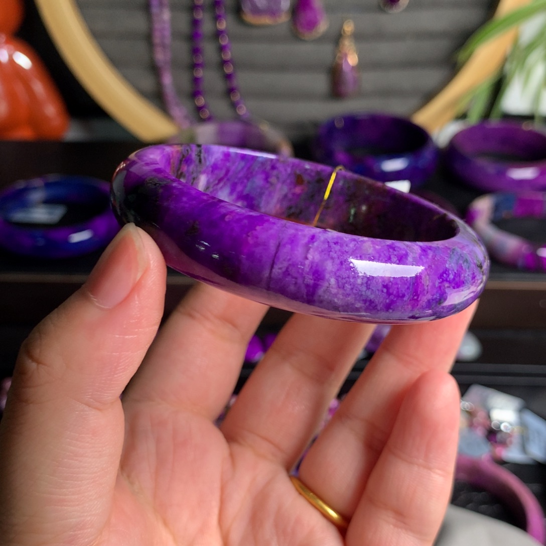 苏纪石（舒俱来）未镶嵌手镯