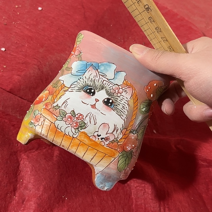 止***期景德镇市手绘花盆性价比超级无敌高