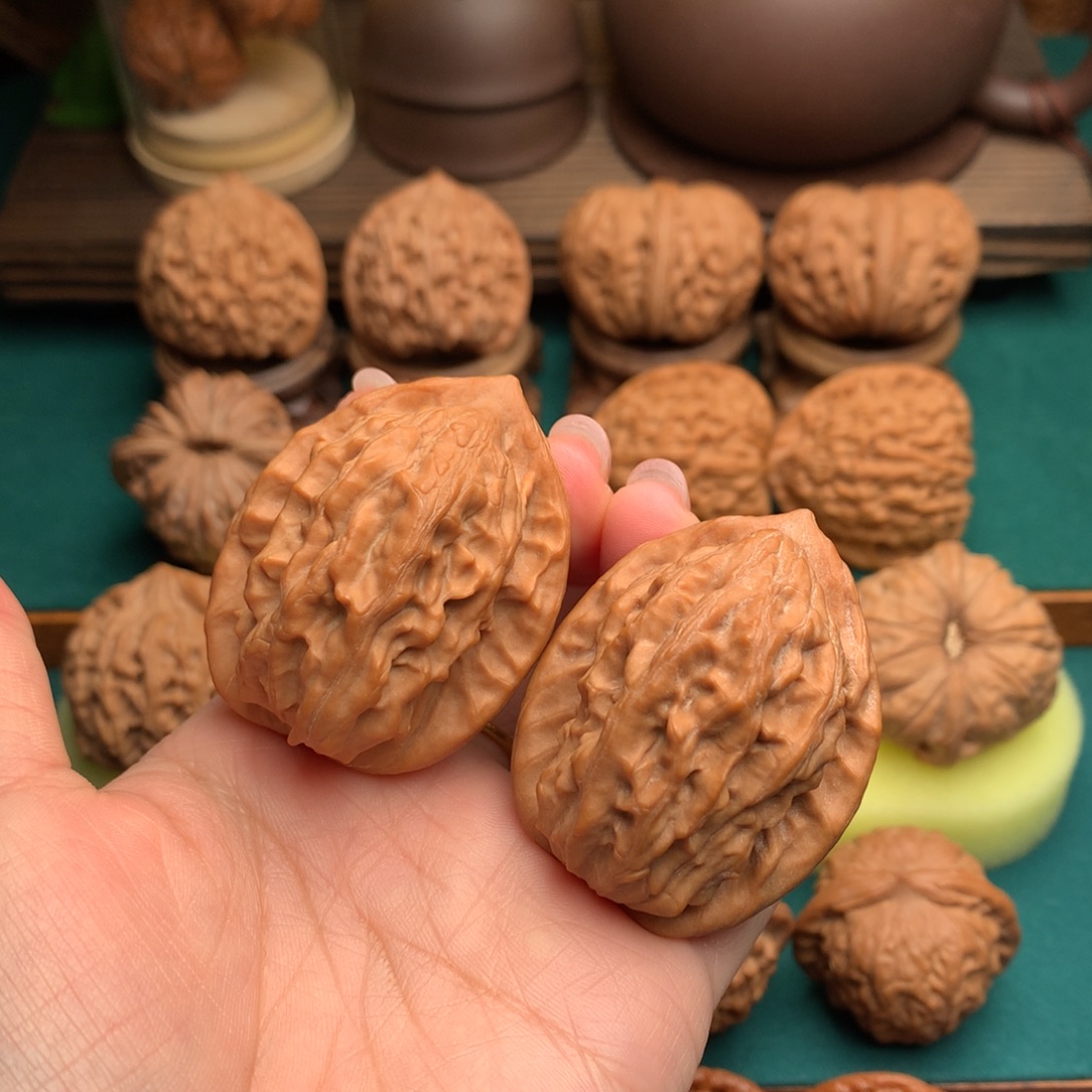 把件文玩核桃全品大红袍36➕