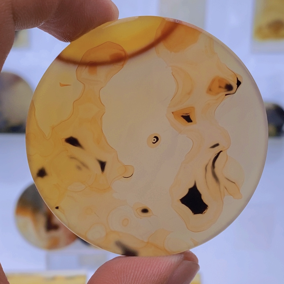 玛瑙/玉髓吊坠(不含链)未镶嵌611