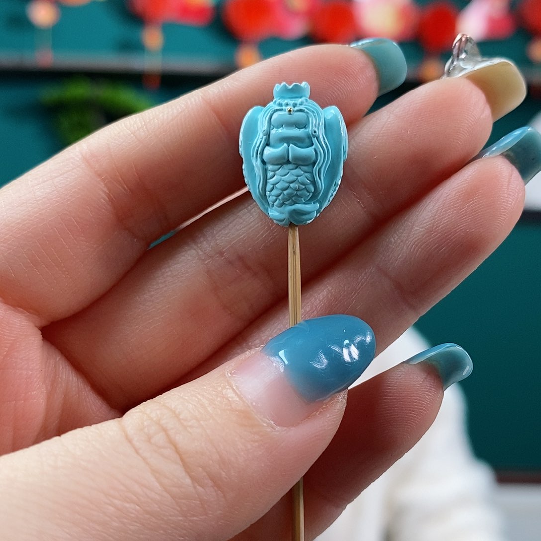 绿松石珠宝奇石未镶嵌