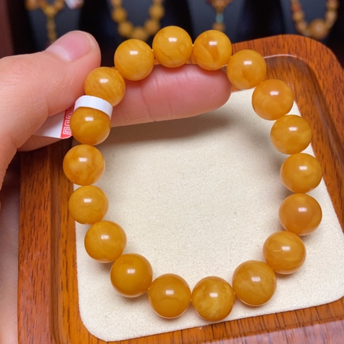 【闪购商品】蜜蜡手链未镶嵌手串