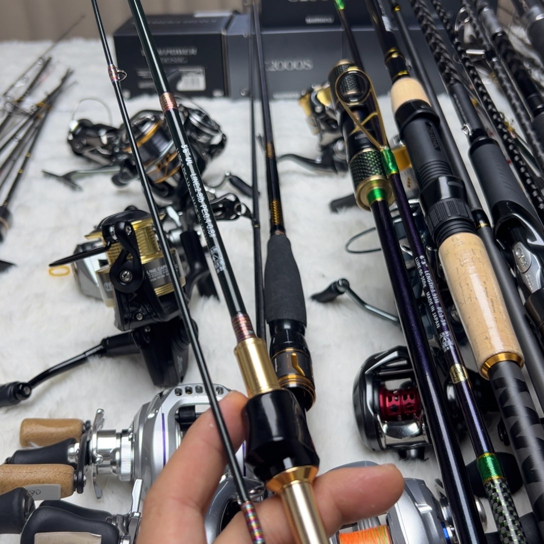 碳素3.8m路亚杆12345678