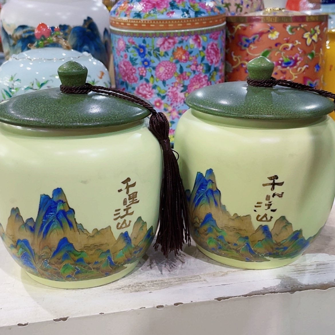 【闪购商品】罐陶瓷茶叶罐密封罐