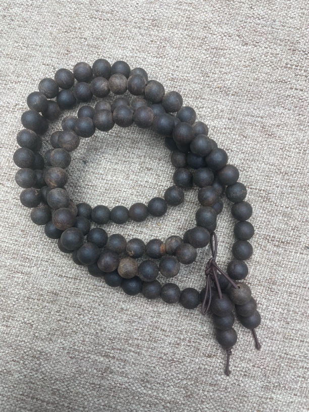 沉香木串文玩老料 手串 66号