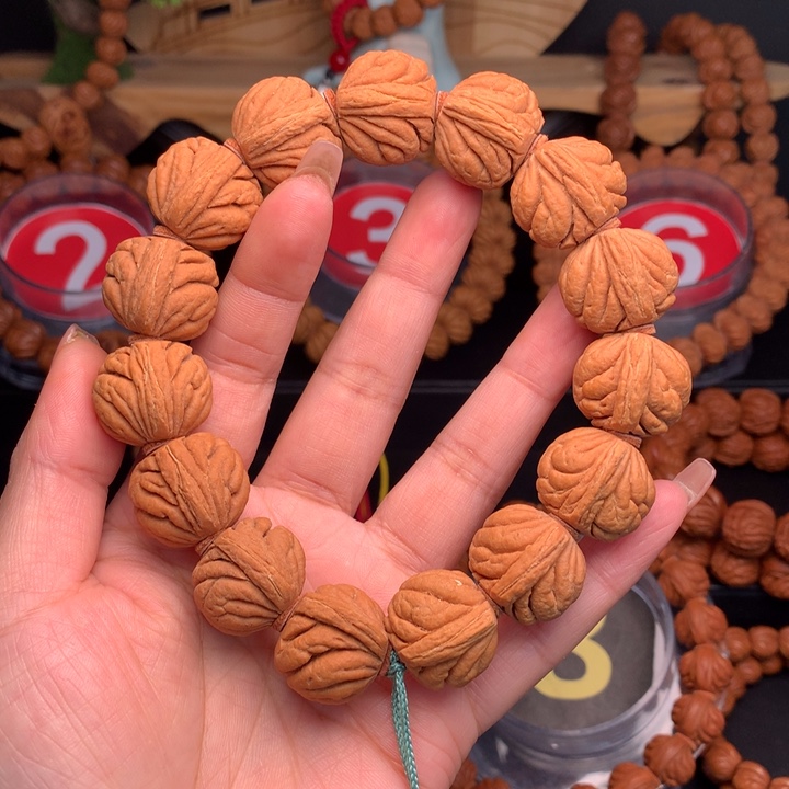 桃核吊坠2.0霸王龙手串