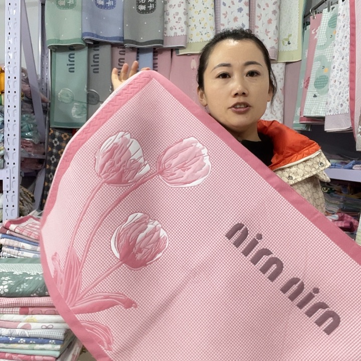 棉特价促销粉色郁金香