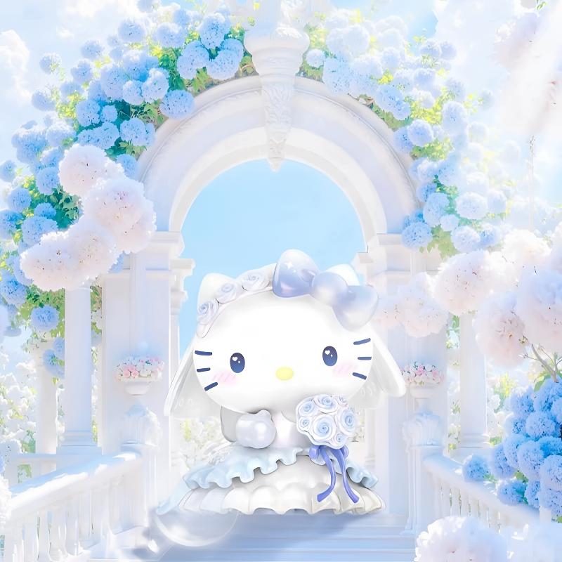 TOPTOY正版授权三丽鸥家族浪漫婚礼系列角色公仔摆件潮玩盲盒