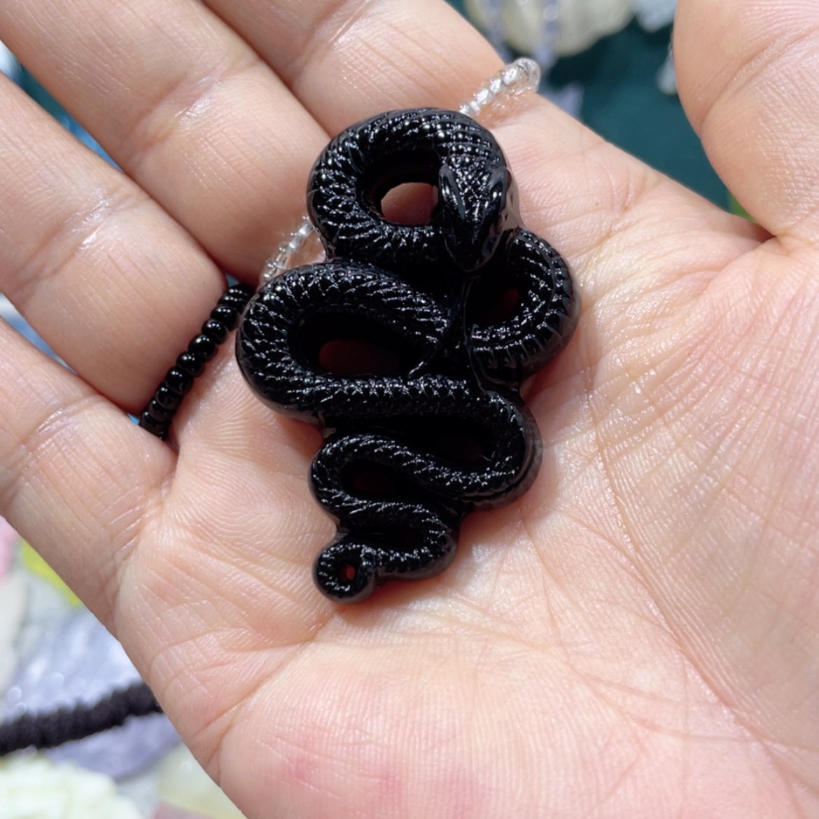 【闪购商品】未镶嵌岫玉颈饰小*椰48项链