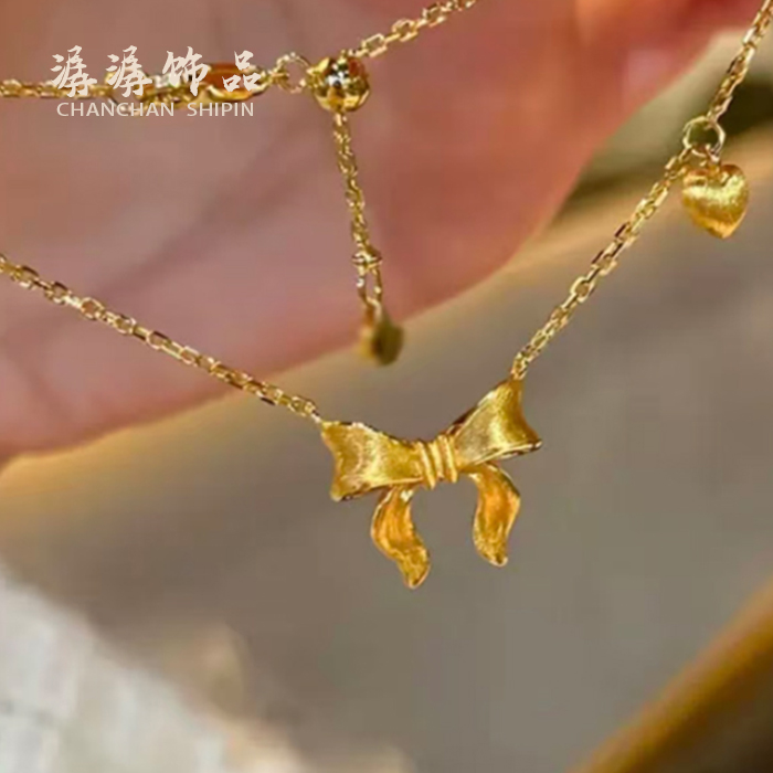 铜合金项链 【在逃公主项链】柜款高定甜美清新风法式显气质