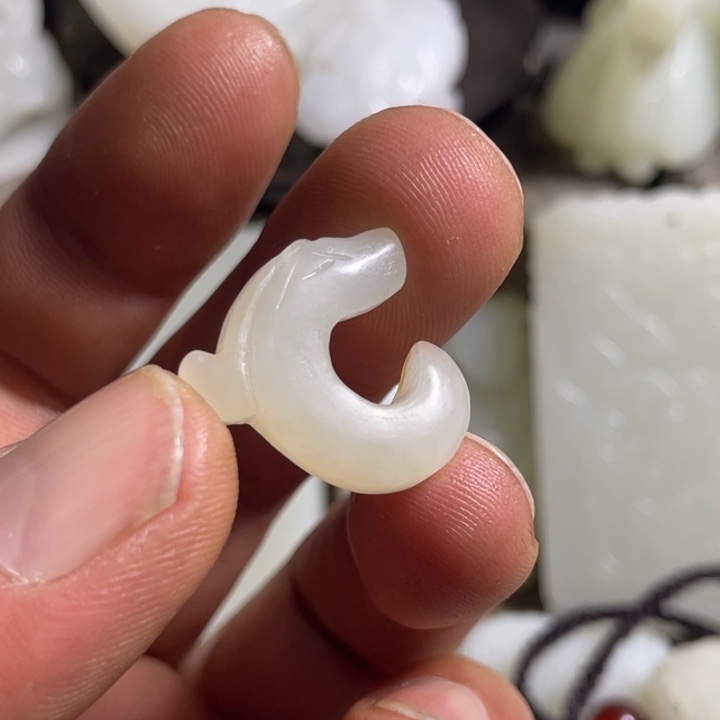 才***9和田玉未镶嵌吊坠(不含链)