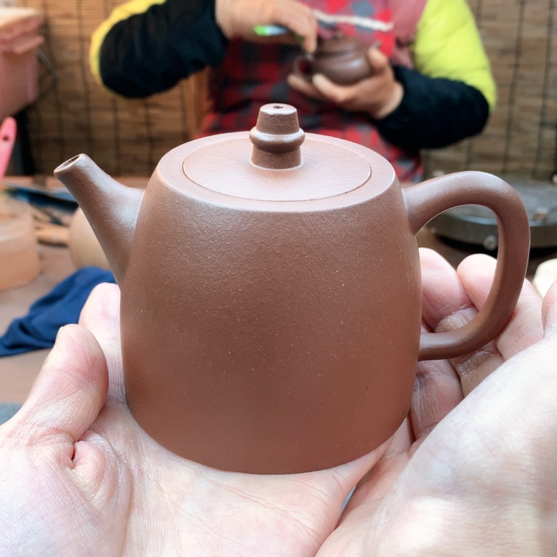紫砂茶壶汉铎 紫泥 280cc
