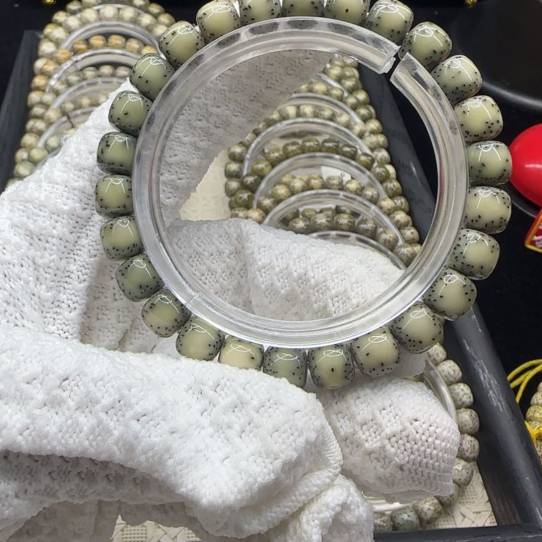 星月菩提手串星月菩提大留白9