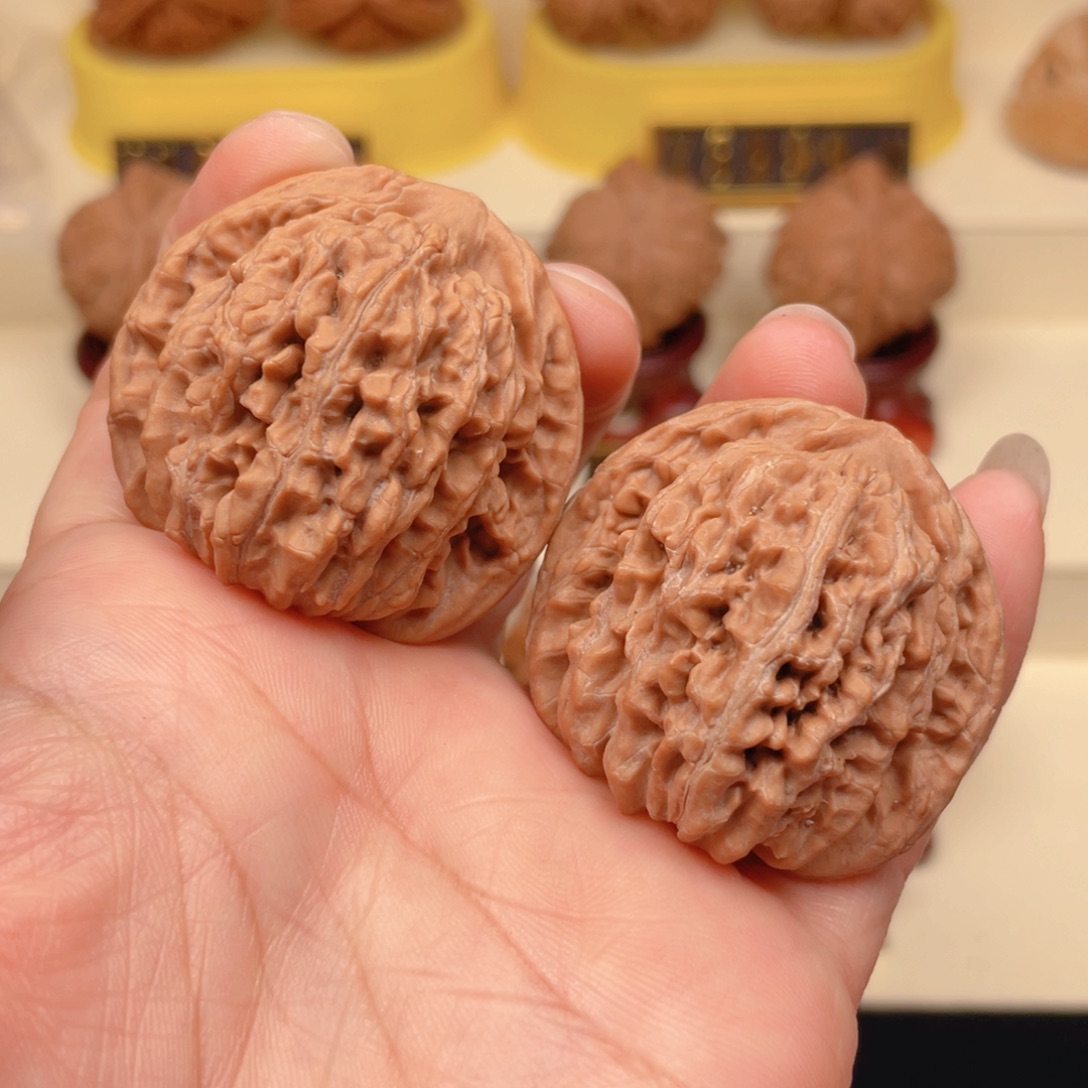 把件文玩核桃四座楼42