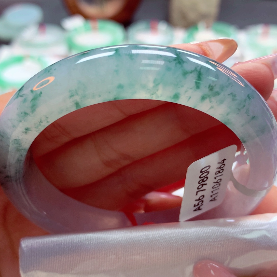 翡翠手镯未镶嵌56正（26）40号