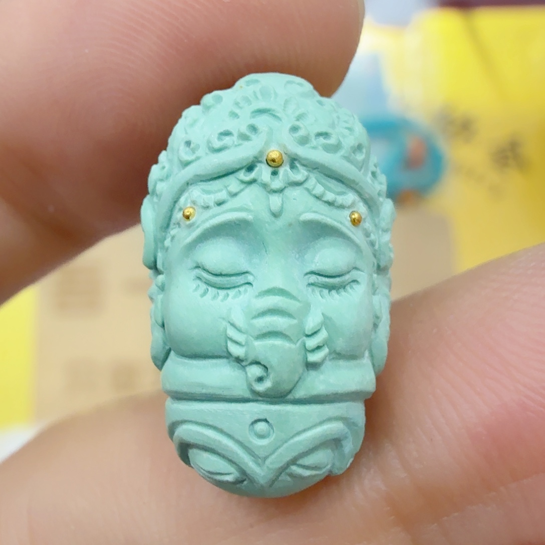 绿松石未镶嵌配饰