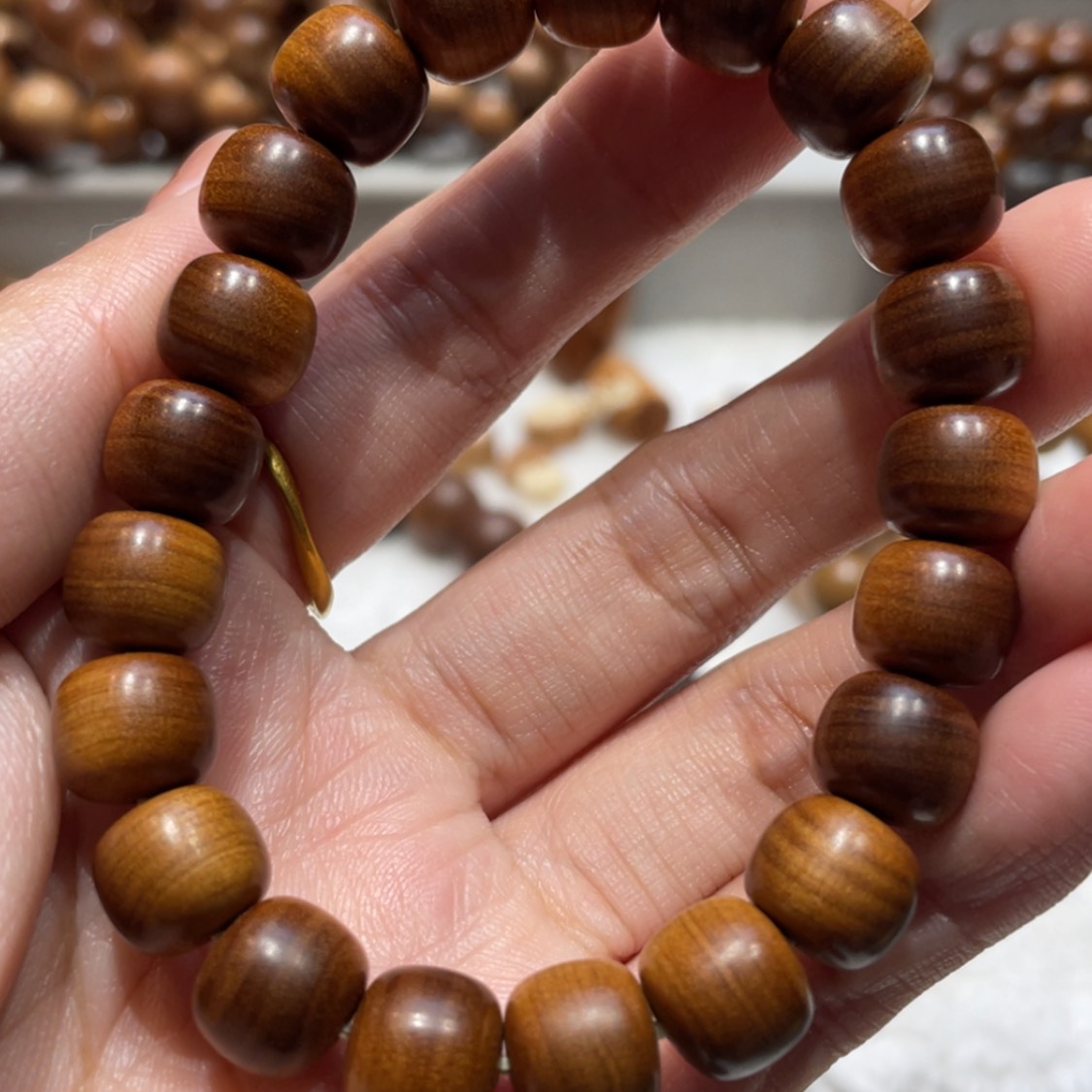 【闪购商品】檀香木手串/手链o***_满纹9×10秒沉水