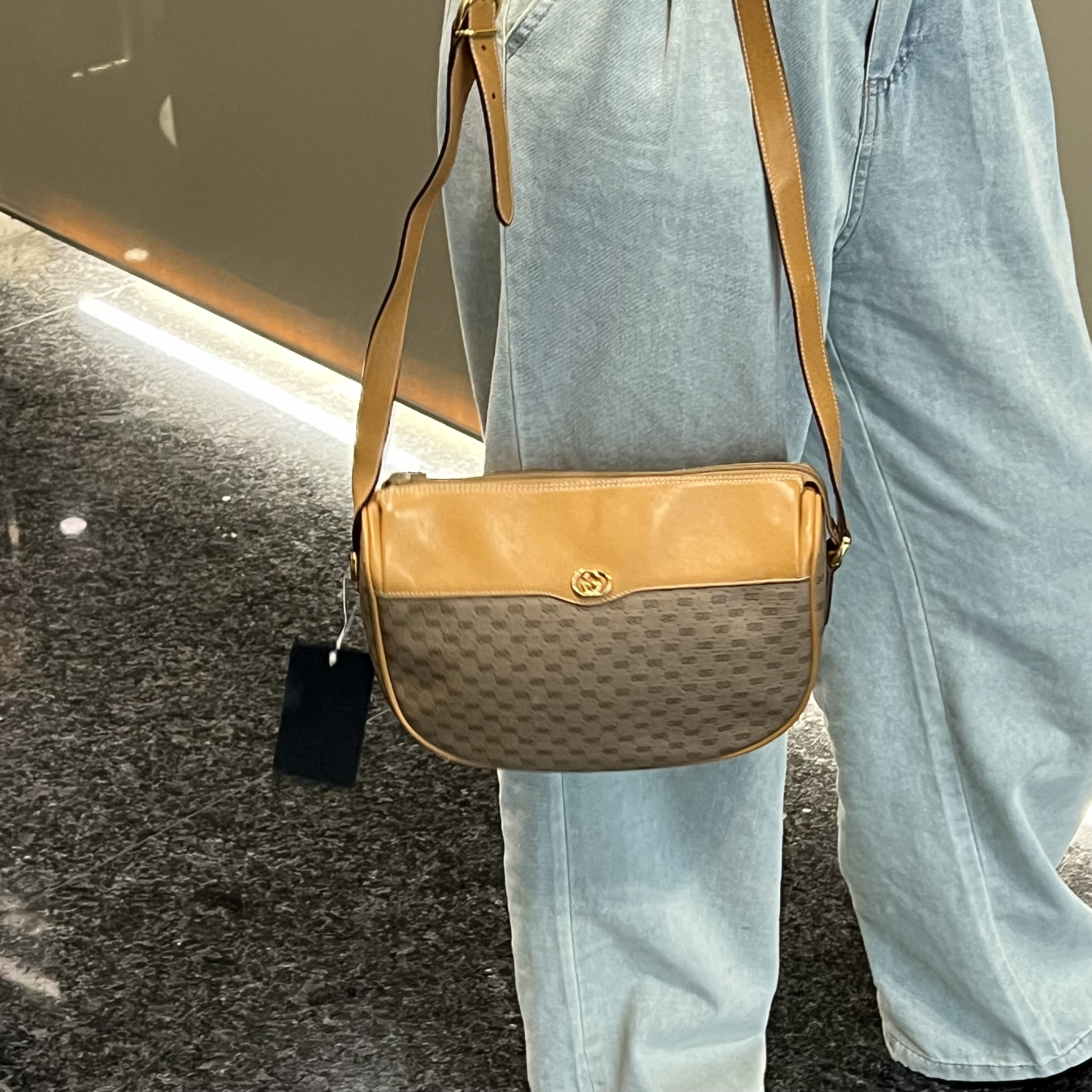 95新 GUCCI/古驰 gucci老花单肩包/3813612
